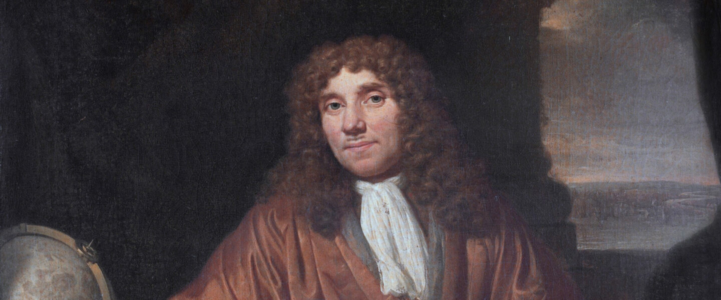 Anthonie van Leeuwenhoek (1632-1723), by Jan Verkolje (I)